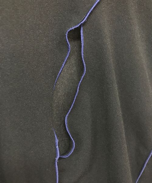 G.V.G.V（ジーヴィージーヴィー）G.V.G.V (ジーヴィージーヴィー) SLASH&SEAM L/S TOP ブラック サイズ:XSの古着・服飾アイテム