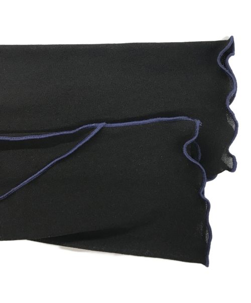 G.V.G.V（ジーヴィージーヴィー）G.V.G.V (ジーヴィージーヴィー) SLASH&SEAM L/S TOP ブラック サイズ:XSの古着・服飾アイテム