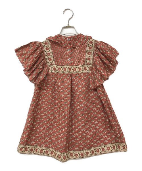 sea NEW YORK（シー ニューヨーク）sea NEW YORK (シー ニューヨーク) 総柄ブラウス ブラウン サイズ:XSの古着・服飾アイテム