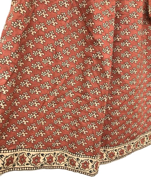 sea NEW YORK（シー ニューヨーク）sea NEW YORK (シー ニューヨーク) 総柄ブラウス ブラウン サイズ:XSの古着・服飾アイテム