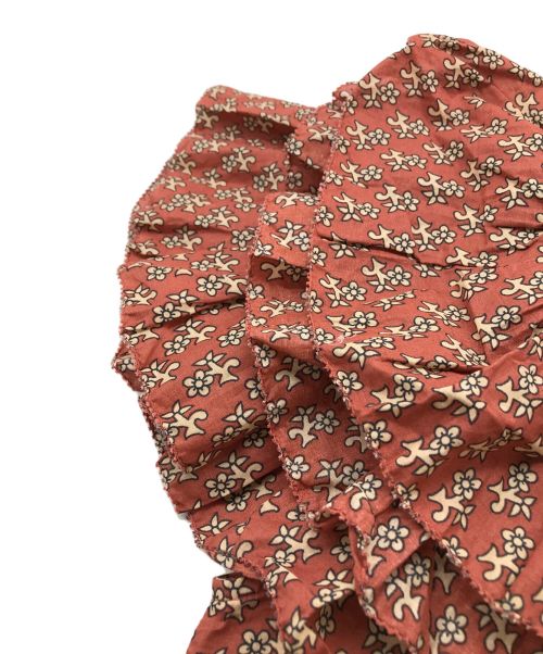 sea NEW YORK（シー ニューヨーク）sea NEW YORK (シー ニューヨーク) 総柄ブラウス ブラウン サイズ:XSの古着・服飾アイテム