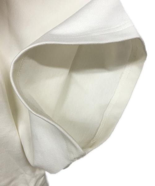 is-ness（イズネス）is-ness (イズネス) Graphpaper (グラフペーパー) サイドジップ オーバーサイズTシャツ ホワイト サイズ:Fの古着・服飾アイテム