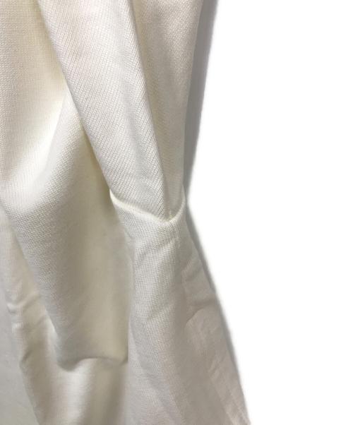 is-ness（イズネス）is-ness (イズネス) Graphpaper (グラフペーパー) サイドジップ オーバーサイズTシャツ ホワイト サイズ:Fの古着・服飾アイテム