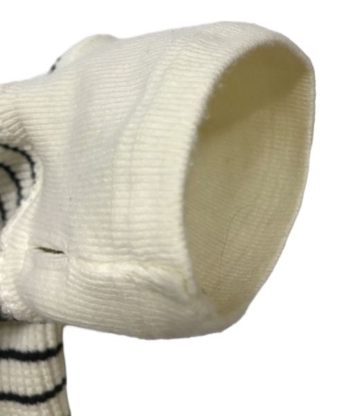 CLANE（クラネ）CLANE (クラネ) カットソー ブラック×ホワイト サイズ:Fの古着・服飾アイテム