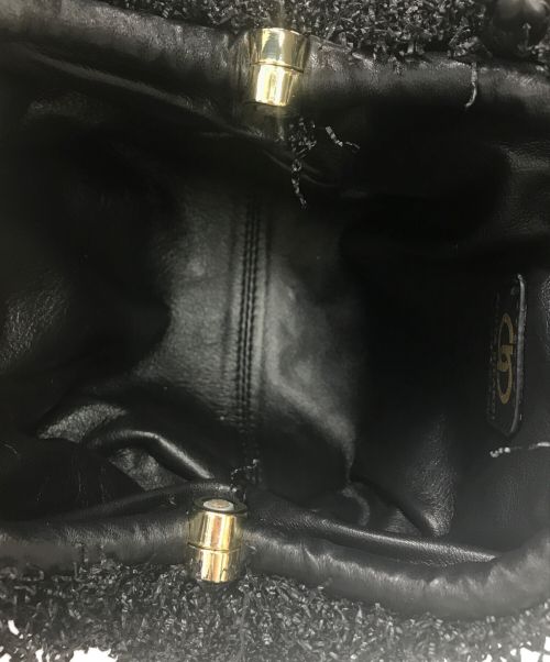 ANITA BILARDI（アニタビラルディ）ANITA BILARDI (アニタビラルディ) がま口ショルダーバッグ ブラックの古着・服飾アイテム