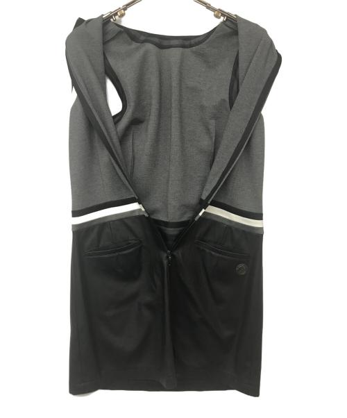 LANVIN SPORT（ランバン スポーツ）LANVIN SPORT (ランバン スポーツ) ノースリーブワンピース ブラック サイズ:38の古着・服飾アイテム