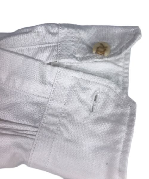45R（フォーティファイブ・アール）45R (フォーティーファイブアール) スーピマオックスの908ローファーピンタックシャツ ホワイト サイズ:2の古着・服飾アイテム
