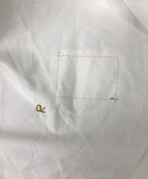 45R（フォーティファイブ・アール）45R (フォーティーファイブアール) スーピマオックスの908ローファーピンタックシャツ ホワイト サイズ:2の古着・服飾アイテム