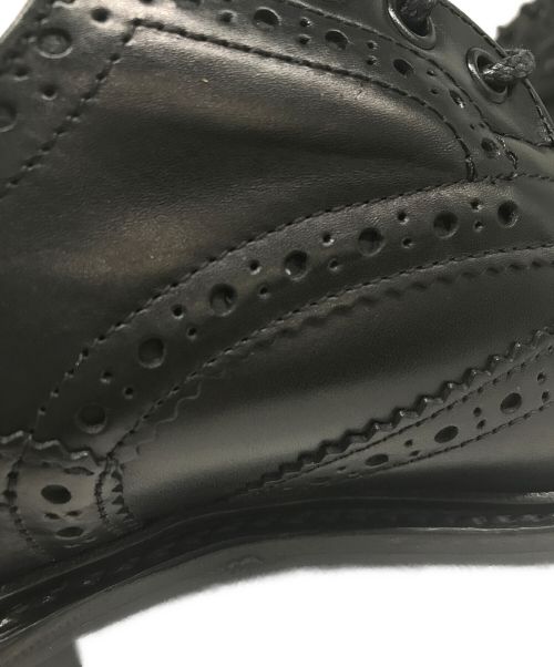 Tricker's（トリッカーズ）Tricker's (トリッカーズ) BOURTON/ウィングチップシューズ ブラック サイズ:9-Sの古着・服飾アイテム