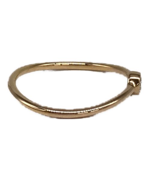 TIFFANY & Co.（ティファニー）TIFFANY & Co. (ティファニー) ウェーブシングルロウダイヤモンドリング サイズ:表記無し　の古着・服飾アイテム