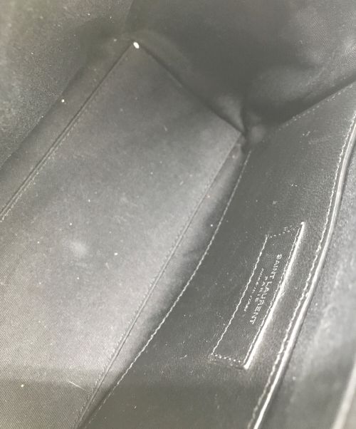 Saint Laurent Paris（サンローランパリ）Saint Laurent Paris (サンローランパリ) ミニボストン2WAYバッグ ブラックの古着・服飾アイテム