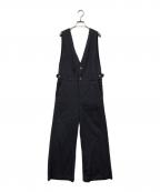 YANUKヤヌーク）の古着「Vネック オールインワン」｜グレー