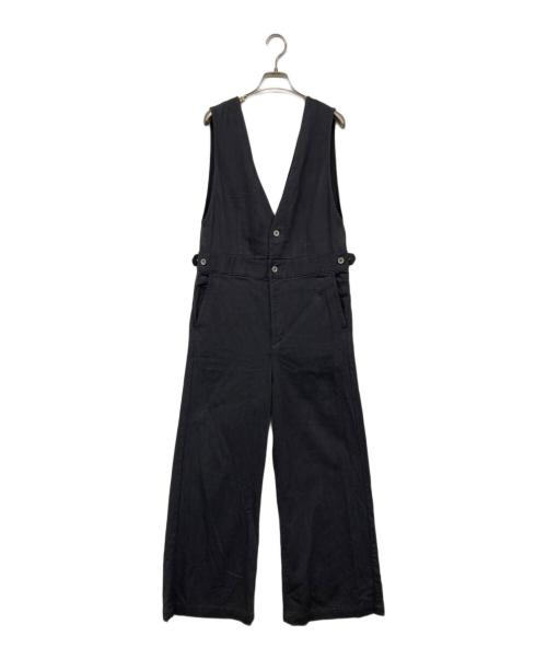 YANUK（ヤヌーク）YANUK (ヤヌーク) Vネック オールインワン グレー サイズ:Mの古着・服飾アイテム