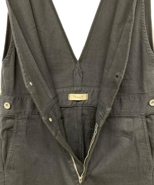 YANUK（ヤヌーク）YANUK (ヤヌーク) Vネック オールインワン グレー サイズ:Mの古着・服飾アイテム