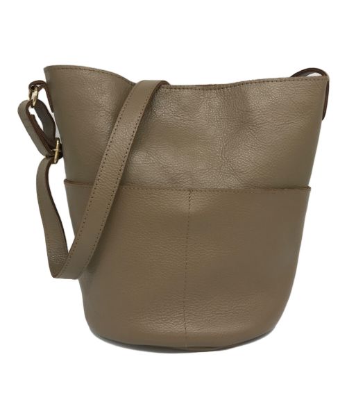 ourhome（アワホーム）ourhome (アワホーム) バケツショルダーバッグ ベージュの古着・服飾アイテム