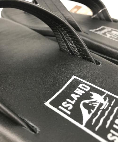 ISLAND SLIPPER（アイランドスリッパ）ISLAND SLIPPER (アイランドスリッパ) レザーサンダル ブラック サイズ:10の古着・服飾アイテム