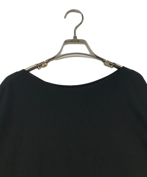PLEATS PLEASE（プリーツプリーズ）PLEATS PLEASE (プリーツプリーズ) 切替ワイドカットソー ブラック サイズ:3の古着・服飾アイテム