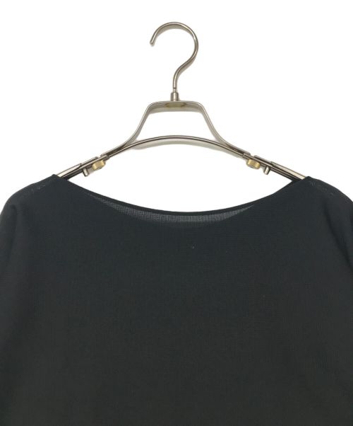 PLEATS PLEASE（プリーツプリーズ）PLEATS PLEASE (プリーツプリーズ) 切替ワイドカットソー ブラック サイズ:3の古着・服飾アイテム