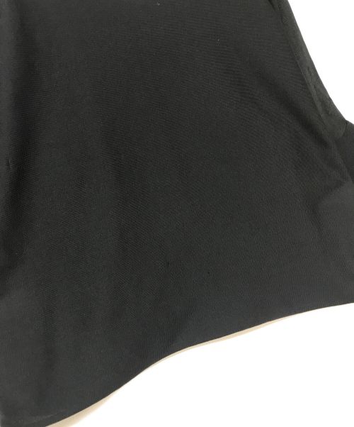 PLEATS PLEASE（プリーツプリーズ）PLEATS PLEASE (プリーツプリーズ) 切替ワイドカットソー ブラック サイズ:3の古着・服飾アイテム