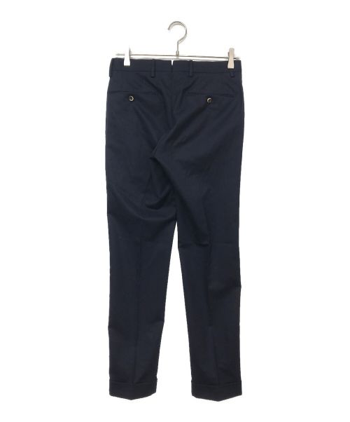 PT01（ピーティーゼロウーノ）PT01 (ピーティーゼロウーノ) ウールパンツ ネイビー サイズ:42の古着・服飾アイテム