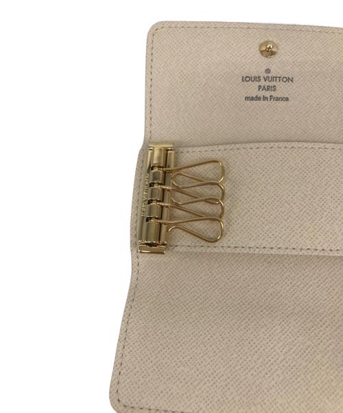 LOUIS VUITTON（ルイ ヴィトン）LOUIS VUITTON (ルイ ヴィトン) ミュルティクレ4キーケース ベージュの古着・服飾アイテム