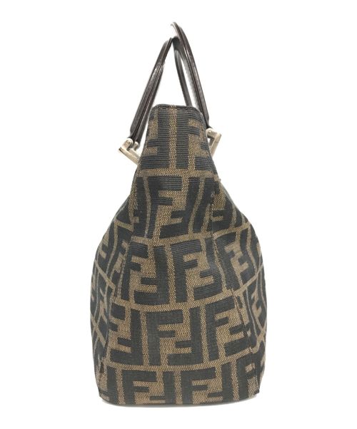 FENDI（フェンディ）FENDI (フェンディ) スモールハンドバック ブラウンの古着・服飾アイテム