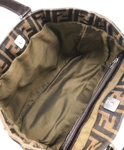 FENDI（フェンディ）FENDI (フェンディ) スモールハンドバック ブラウンの古着・服飾アイテム