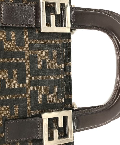 FENDI（フェンディ）FENDI (フェンディ) スモールハンドバック ブラウンの古着・服飾アイテム
