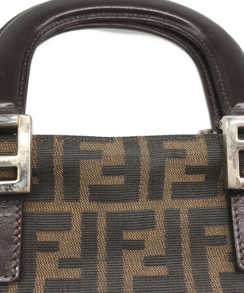 FENDI（フェンディ）FENDI (フェンディ) スモールハンドバック ブラウンの古着・服飾アイテム