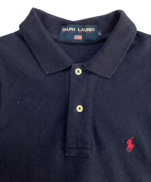 RALPH LAUREN（ラルフローレン）RALPH LAUREN (ラルフローレン) ポロシャツワンピース ネイビー サイズ:Lの古着・服飾アイテム