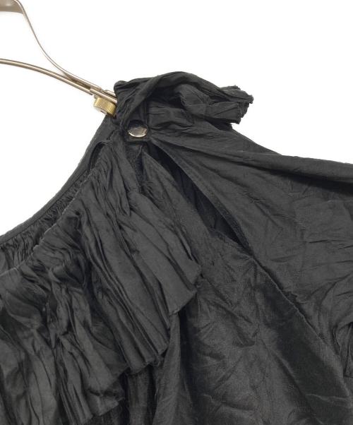 MARQUES ALMEIDA（マルケス アルメイダ）MARQUES ALMEIDA (マルケス アルメイダ) ノースリーブブラウス ブラック サイズ:XSの古着・服飾アイテム