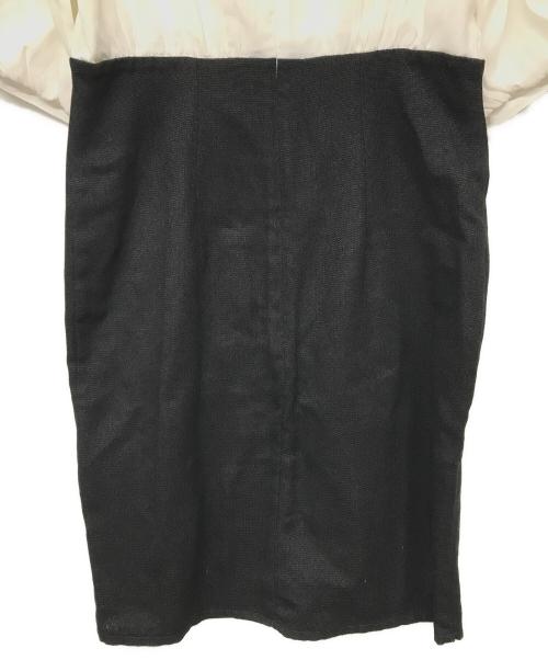 HER LIP TO（ハーリップトゥ）HER LIP TO (ハーリップトゥ) Afternoon Tea Dress/アフタヌーンティードレス ホワイト×ブラック サイズ:Sの古着・服飾アイテム