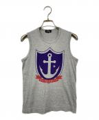 tricot COMME des GARCONSトリココムデギャルソン）の古着「ノースリーブカットソー」｜グレー
