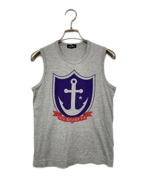 tricot COMME des GARCONS（トリココムデギャルソン）tricot COMME des GARCONS (トリココムデギャルソン) ノースリーブカットソー グレー サイズ:記載なしの古着・服飾アイテム