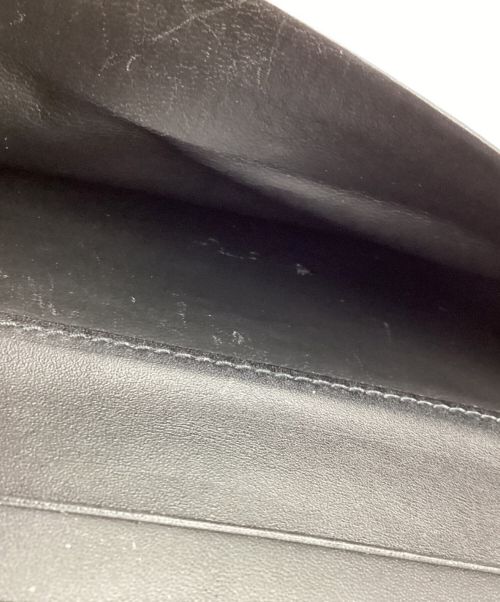 COMME des GARCONS（コムデギャルソン）COMME des GARCONS (コムデギャルソン) Huge Logo／ロングウォレット ブラックの古着・服飾アイテム