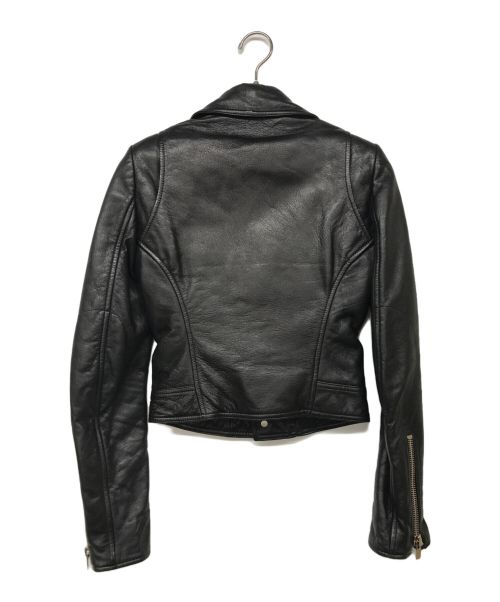 BALENCIAGA（バレンシアガ）BALENCIAGA (バレンシアガ) ダブルライダースジャケット ブラック サイズ:34の古着・服飾アイテム