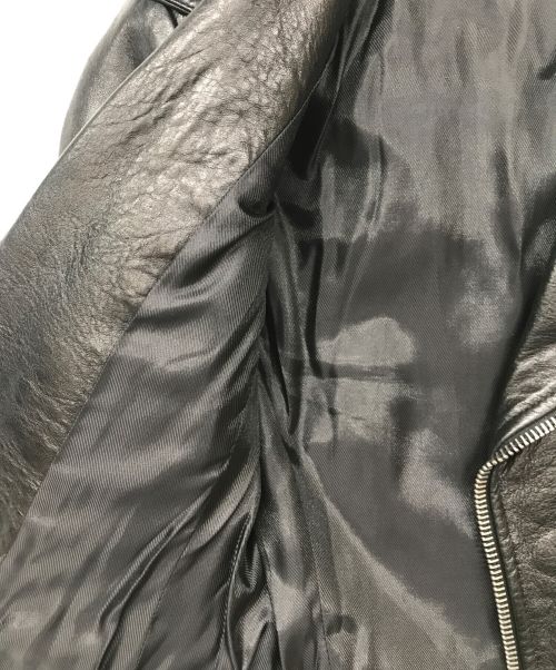 BALENCIAGA（バレンシアガ）BALENCIAGA (バレンシアガ) ダブルライダースジャケット ブラック サイズ:34の古着・服飾アイテム