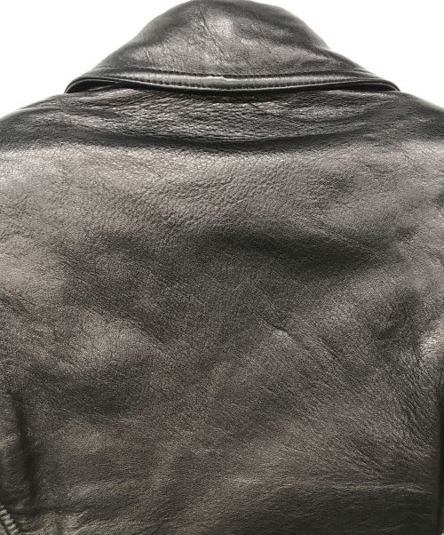 BALENCIAGA（バレンシアガ）BALENCIAGA (バレンシアガ) ダブルライダースジャケット ブラック サイズ:34の古着・服飾アイテム