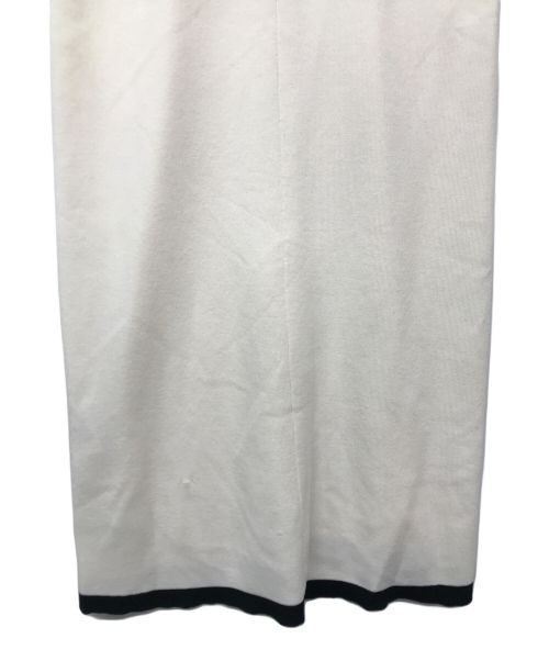 CELFORD（セルフォード）CELFORD (セルフォード) セーラーカラーニットワンピース ベージュ サイズ:36の古着・服飾アイテム