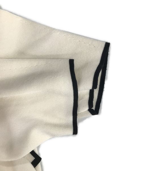 CELFORD（セルフォード）CELFORD (セルフォード) セーラーカラーニットワンピース ベージュ サイズ:36の古着・服飾アイテム