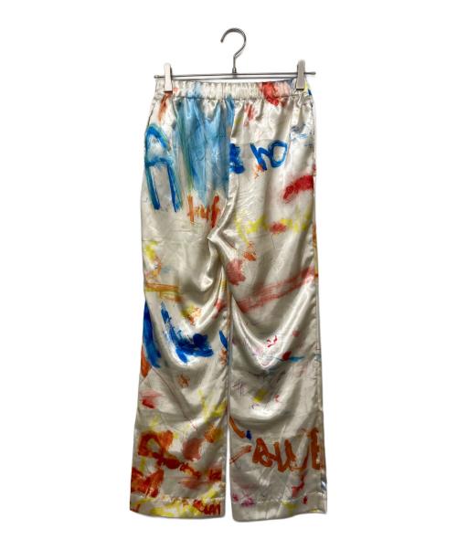 ALLEGE（アレッジ）ALLEGE (アレッジ) 総柄イージーパンツ アイボリー サイズ:Ｆの古着・服飾アイテム