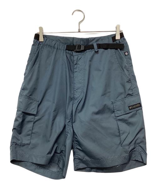 Columbia（コロンビア）Columbia (コロンビア) ナイロンカーゴハーフパンツ グレー サイズ:Lの古着・服飾アイテム