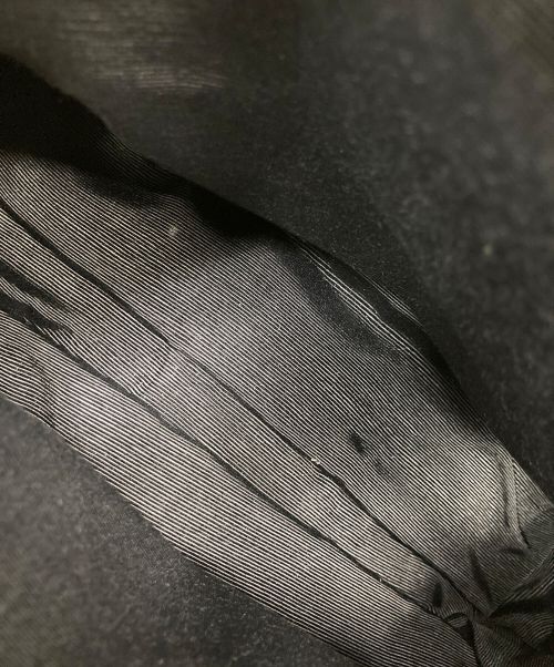 GRES（グレ）GRES (グレ) レザーハンドバッグ ネイビーの古着・服飾アイテム