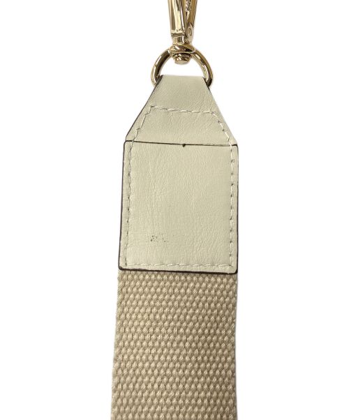 TILA MARCH（ティラマーチ）TILA MARCH (ティラマーチ) キャンバス2WAYトートバッグ ホワイトの古着・服飾アイテム