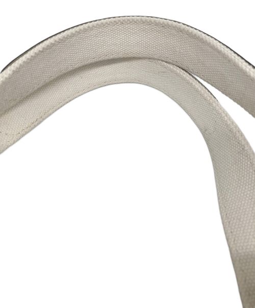 TILA MARCH（ティラマーチ）TILA MARCH (ティラマーチ) キャンバス2WAYトートバッグ ホワイトの古着・服飾アイテム