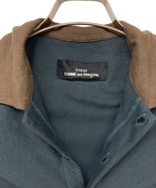 tricot COMME des GARCONS（トリココムデギャルソン）tricot COMME des GARCONS (トリココムデギャルソン) シャツワンピース ネイビー サイズ:記載なしの古着・服飾アイテム