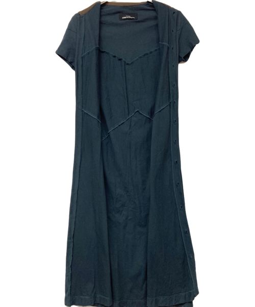 tricot COMME des GARCONS（トリココムデギャルソン）tricot COMME des GARCONS (トリココムデギャルソン) シャツワンピース ネイビー サイズ:記載なしの古着・服飾アイテム