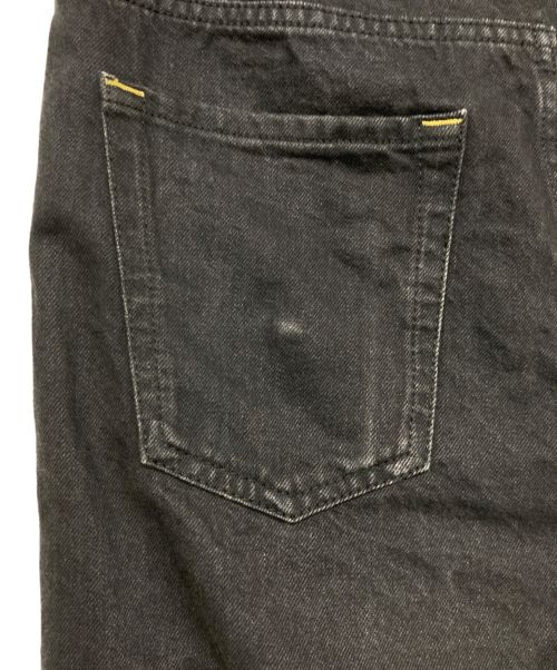 FENDI（フェンディ）FENDI (フェンディ) FILA (フィラ) デニムパンツ ブラック サイズ:30/34の古着・服飾アイテム