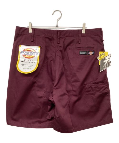 Dickies（ディッキーズ）Dickies (ディッキーズ) FAT (エフエーティー) ハーフパンツ ボルドー サイズ:JUMBOの古着・服飾アイテム