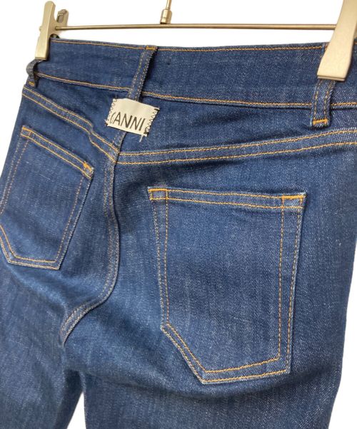 GANNI（ガニー）GANNI (ガニー) デニムパンツ インディゴ サイズ:W25×L32の古着・服飾アイテム